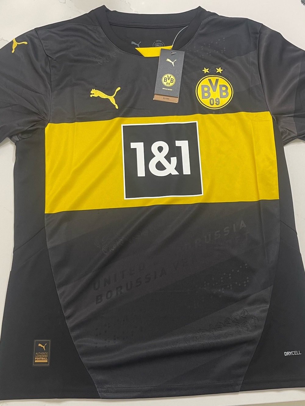AUTHENTIC Puma Men's Borussia Dortmund 24/25 Away Jersey